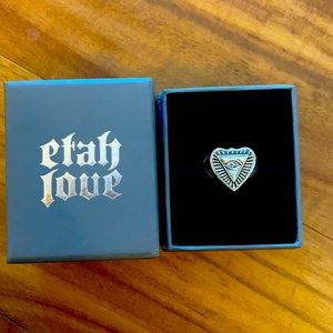 Etah Love x Bailey Sarian collab ring size 5